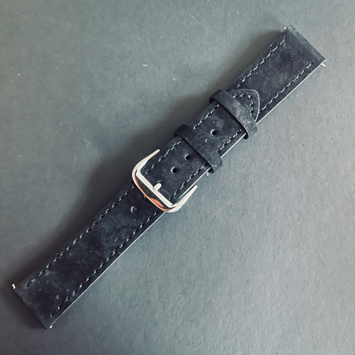 Cuir Suédé 20mm - Noir