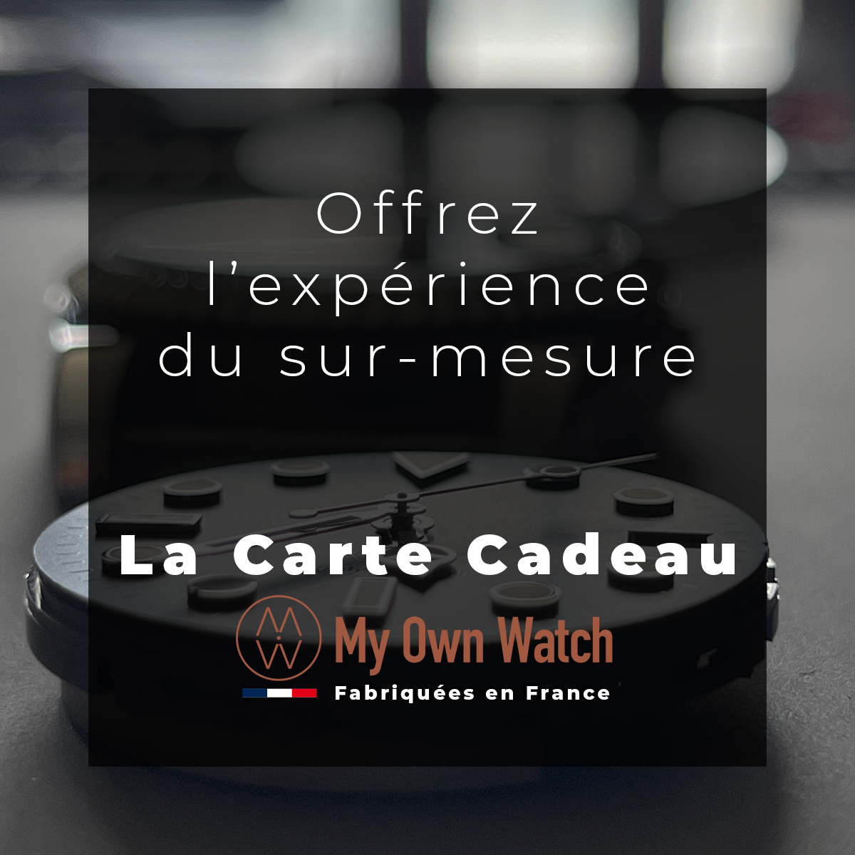 Visuel de la carte cadeau My Own Watch